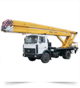 Аренда автовышки МАЗ в Могилеве